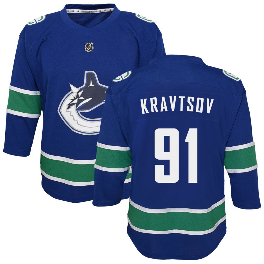 Vitali Kravtsov Vancouver Canucks Youth Replica Jersey - Blue