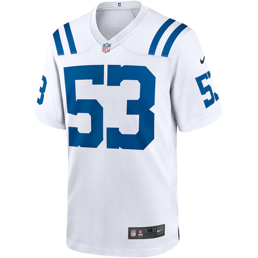 Men's Indianapolis Colts Shaquille Leonard Game Jersey - White