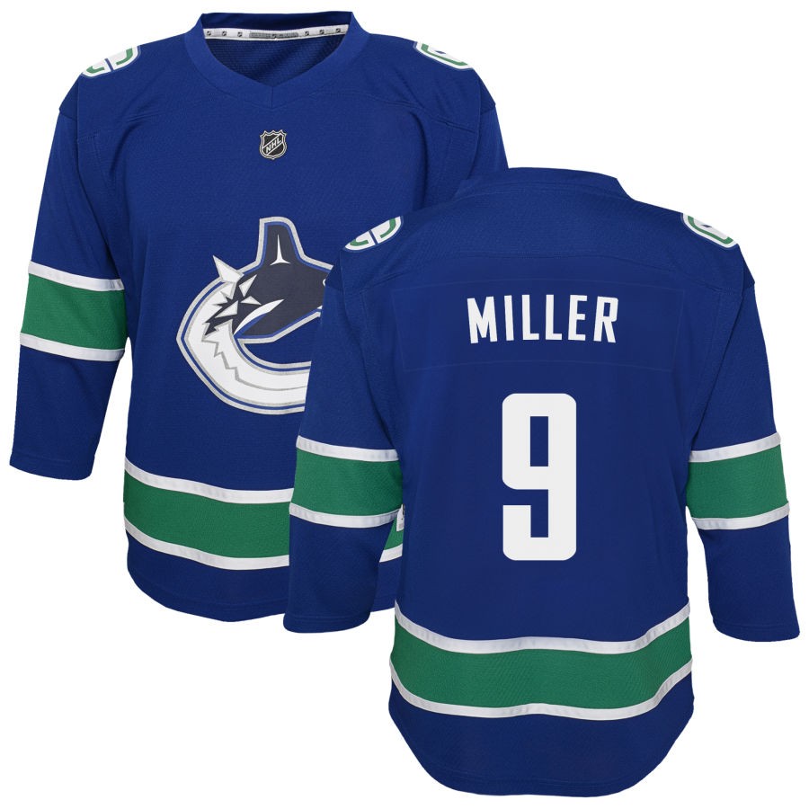 J.T. Miller Vancouver Canucks Youth Replica Jersey - Blue