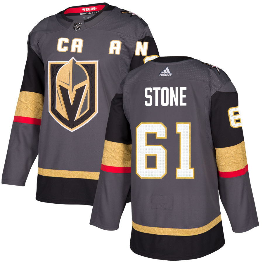 Mark Stone Vegas Golden Knights adidas Alternate Authentic Jersey - Gray