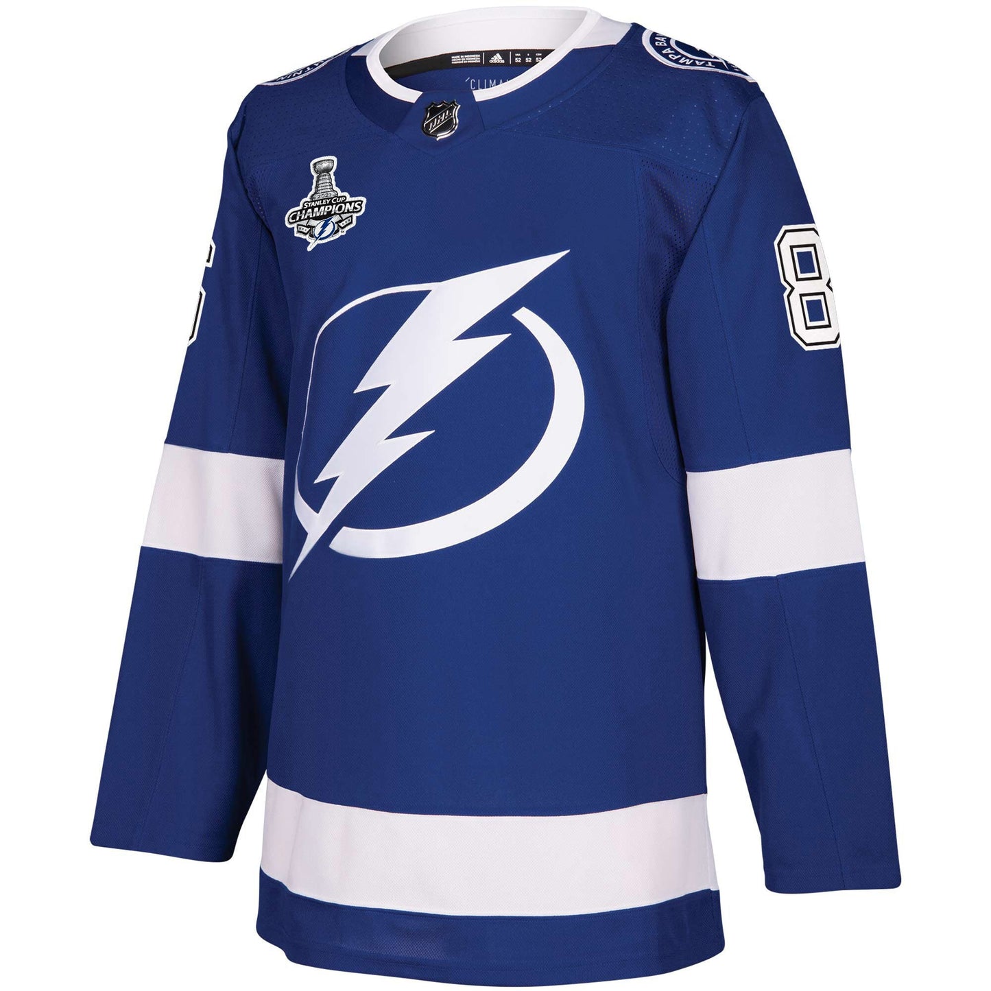 Nikita Kucherov Tampa Bay Lightning adidas 2021 Stanley Cup Champions Authentic Player Jersey - Blue