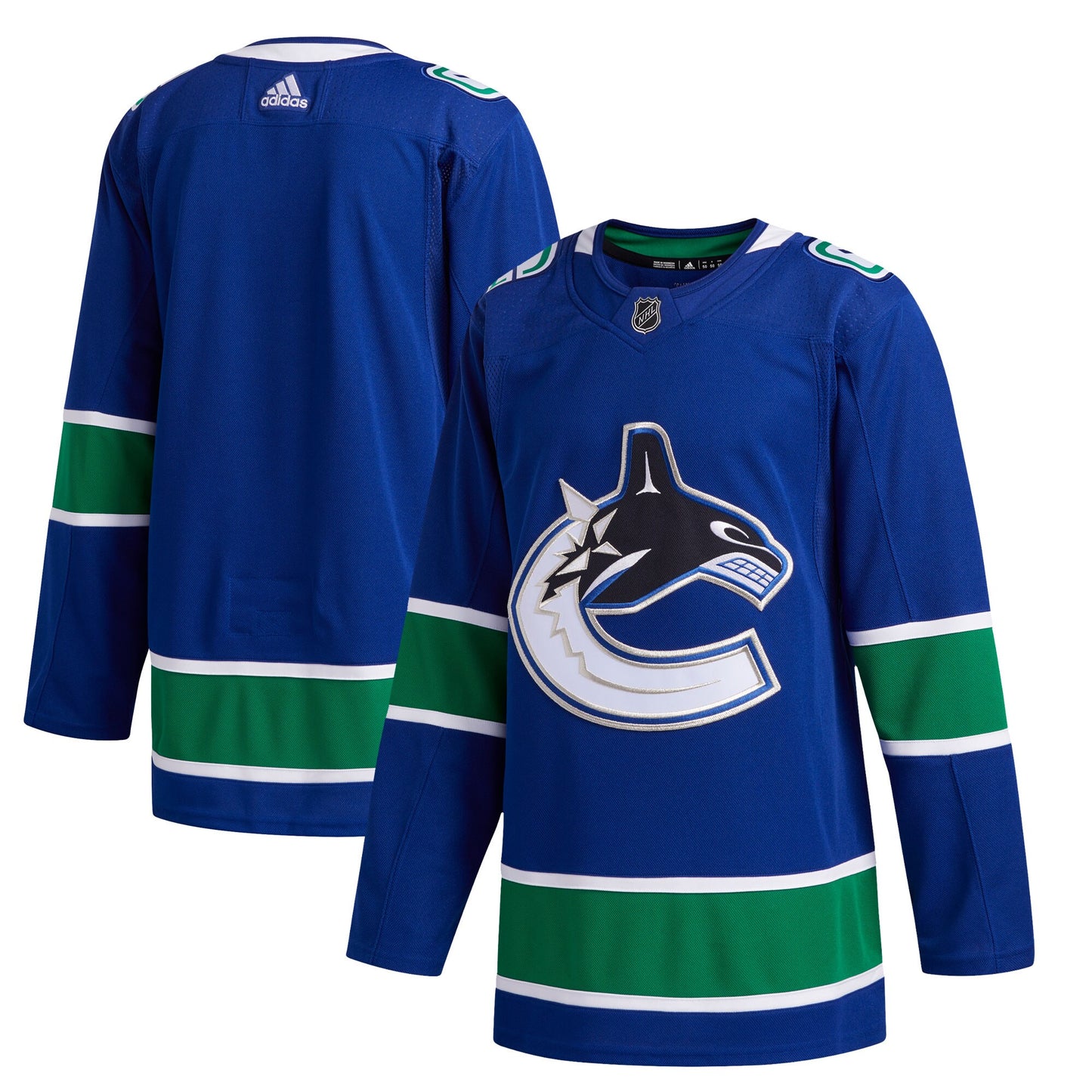 Vancouver Canucks adidas 2019/20 Home Authentic Jersey - Blue
